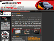 Tablet Screenshot of koracing.net